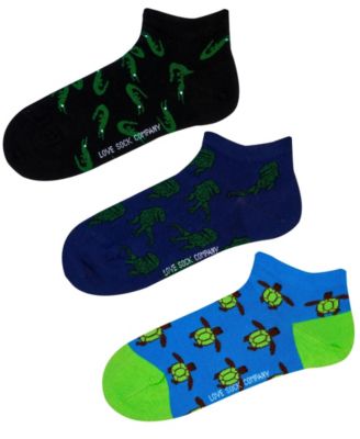 Women's Ankle Bundle 1 W-Cotton Novelty Socks with Seamless Toe, Pack of 3