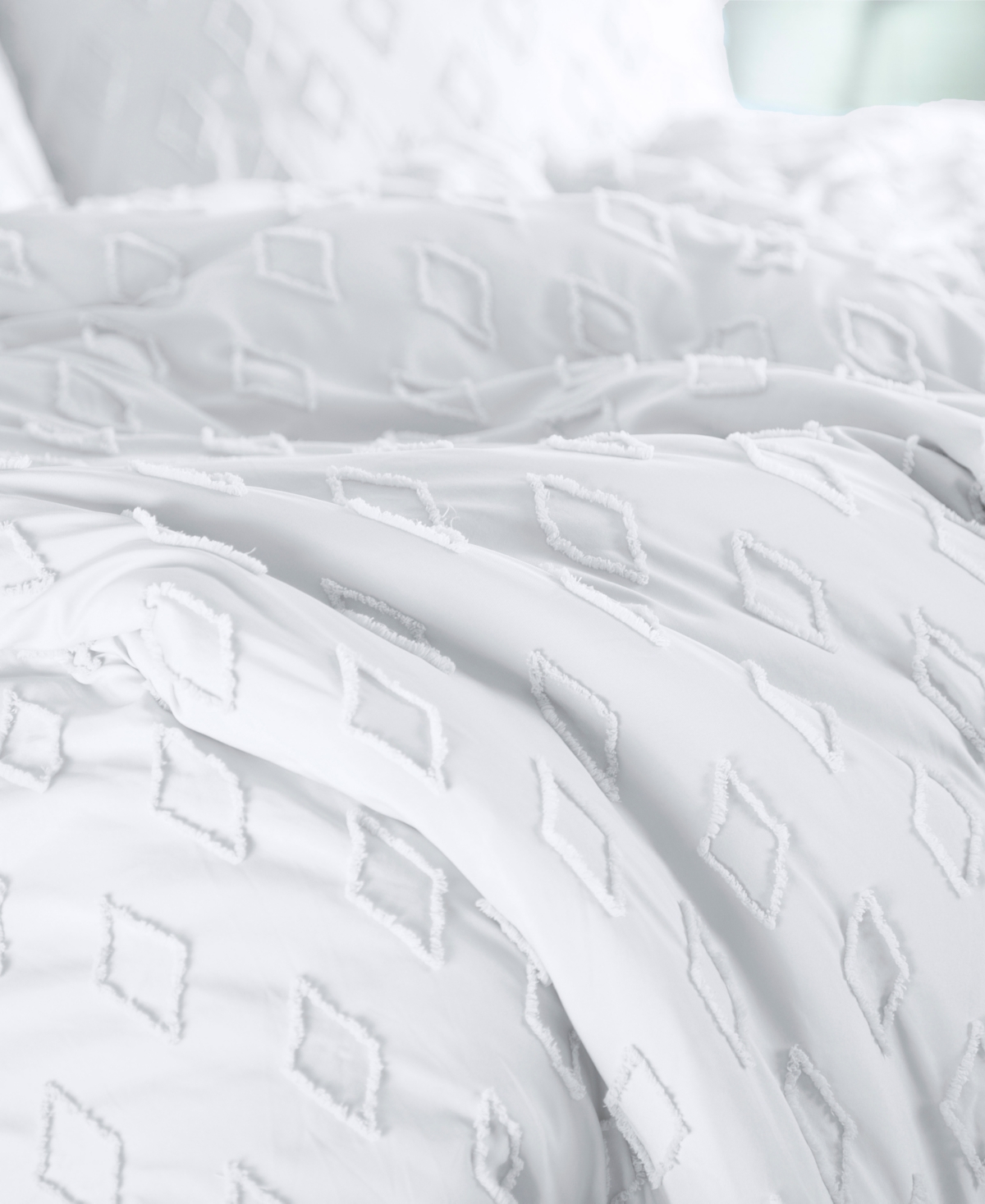 Southshore Fine Linens Gemma 2 Piece Textured Duvet Cover Set, Xl