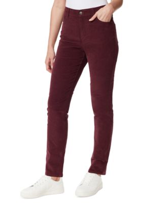 Gloria Vanderbilt Women's Amanda High-Rise Corduroy Slim Jeans ...