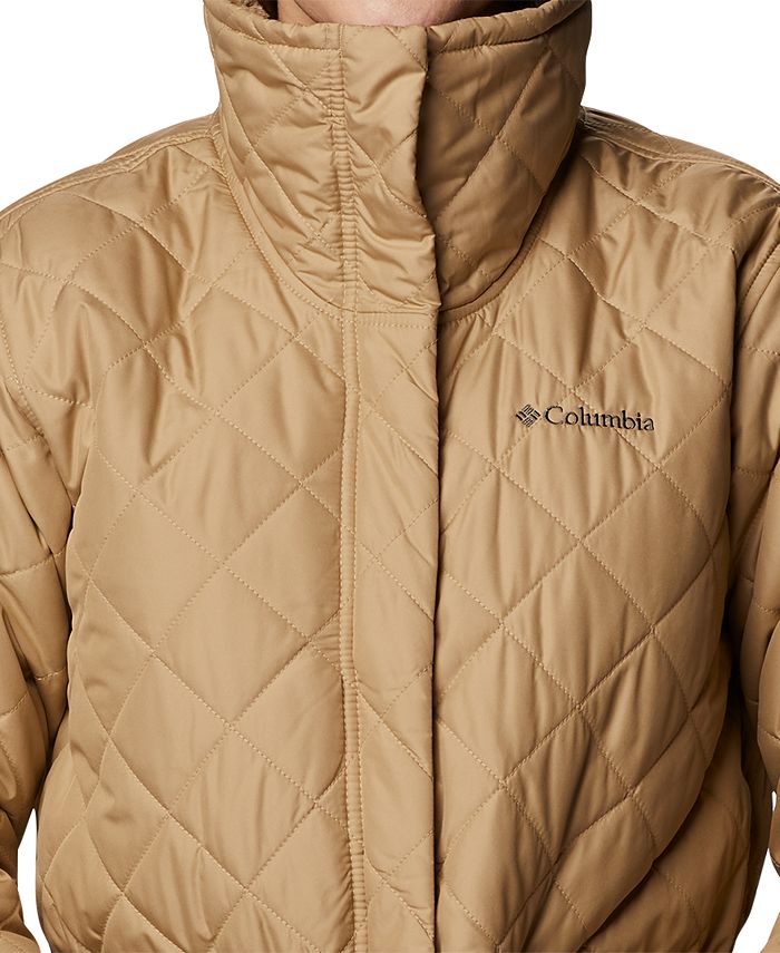 Columbia Women's Copper Crest Novelty Quilted Puffer Coat & Reviews