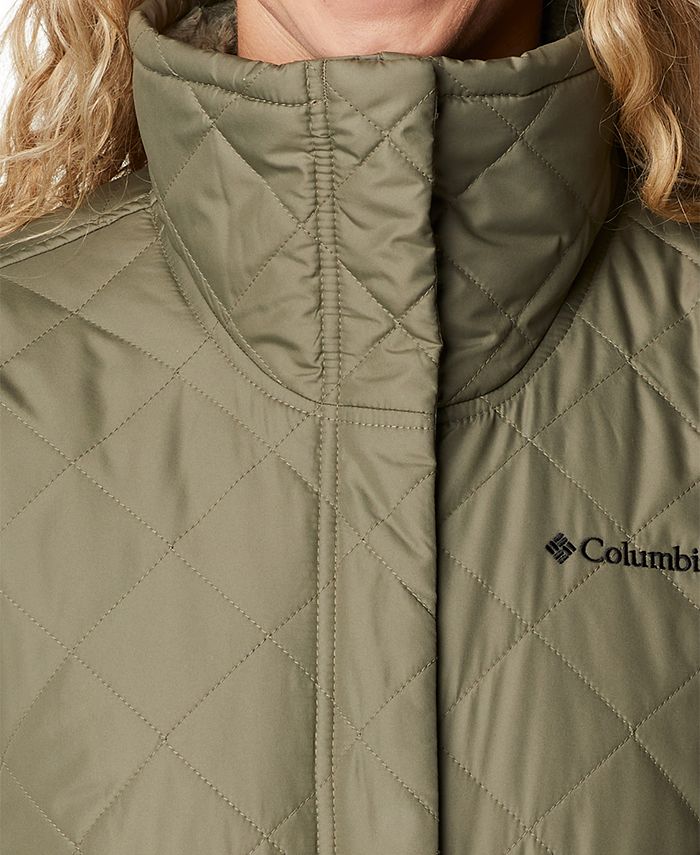 Columbia Women's Copper Crest Novelty Quilted Puffer Coat Macy's