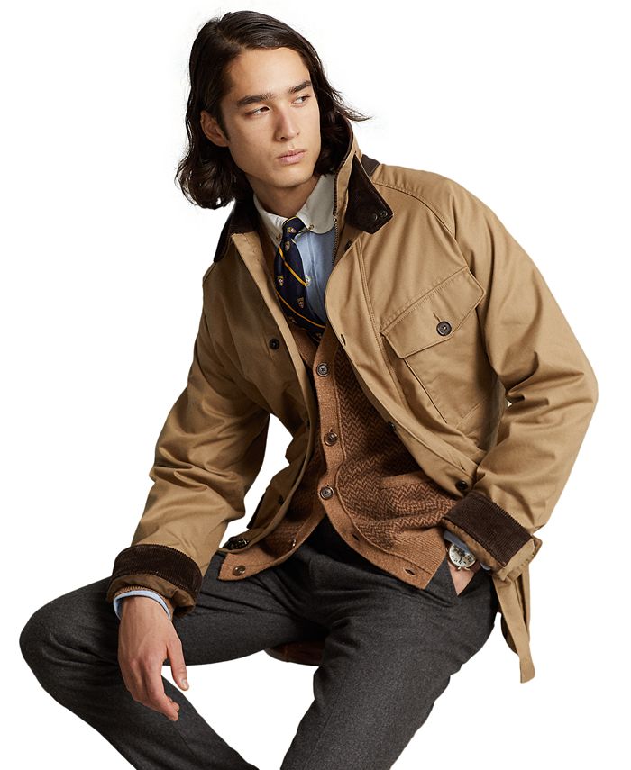 Polo Ralph Lauren Men's Long Sleeve Field Jacket & Reviews - Coats &  Jackets - Men - Macy's