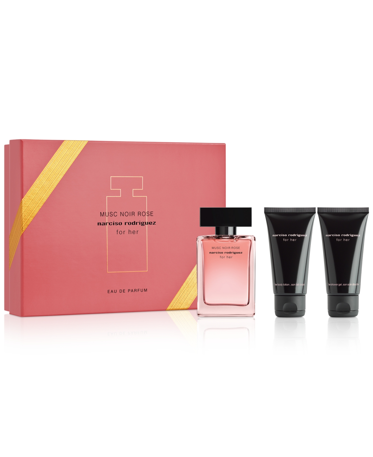Narciso Rodriguez 3-Pc. For Her Musc Noir Rose Eau de Parfum Gift Set