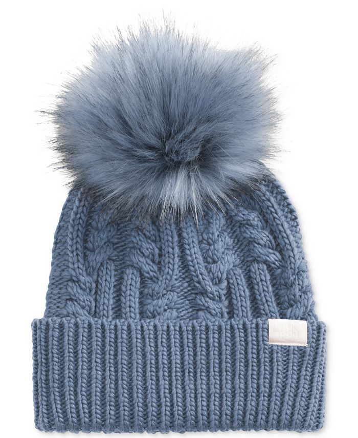 Womens north clearance face bobble hat