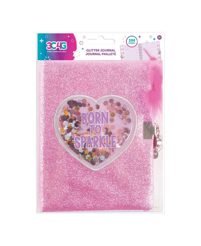 3C4G Born to Sparkle Glitter Journal, Set of 5 Macy's