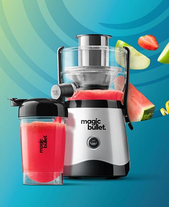 Magic Bullet Juicer Attachment Pitcher, Lid with Separator, Pusher, and  Bottom
