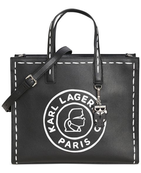 Женская сумка KARL LAGERFELD PARIS Nouveau Tote, цвет: Чёрный