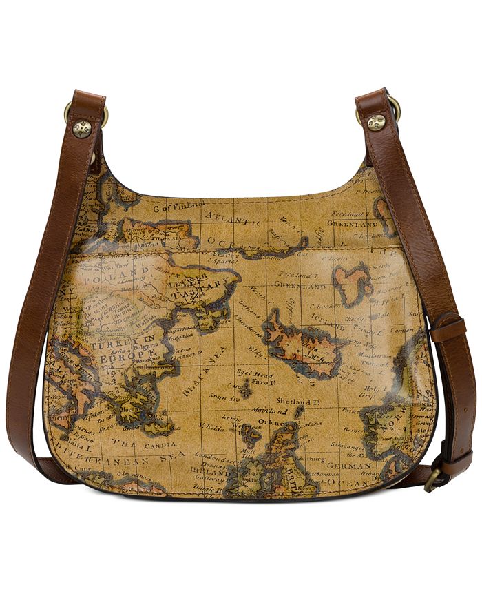 Patricia Nash London World Map Leather Saddle Bag Macy's