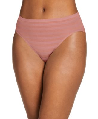 Seamfree Matte and Shine Hi-Cut Underwear 1306, Extended Sizes