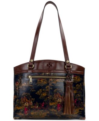 Patricia Nash - Poppy Medium Printed Leather Tote