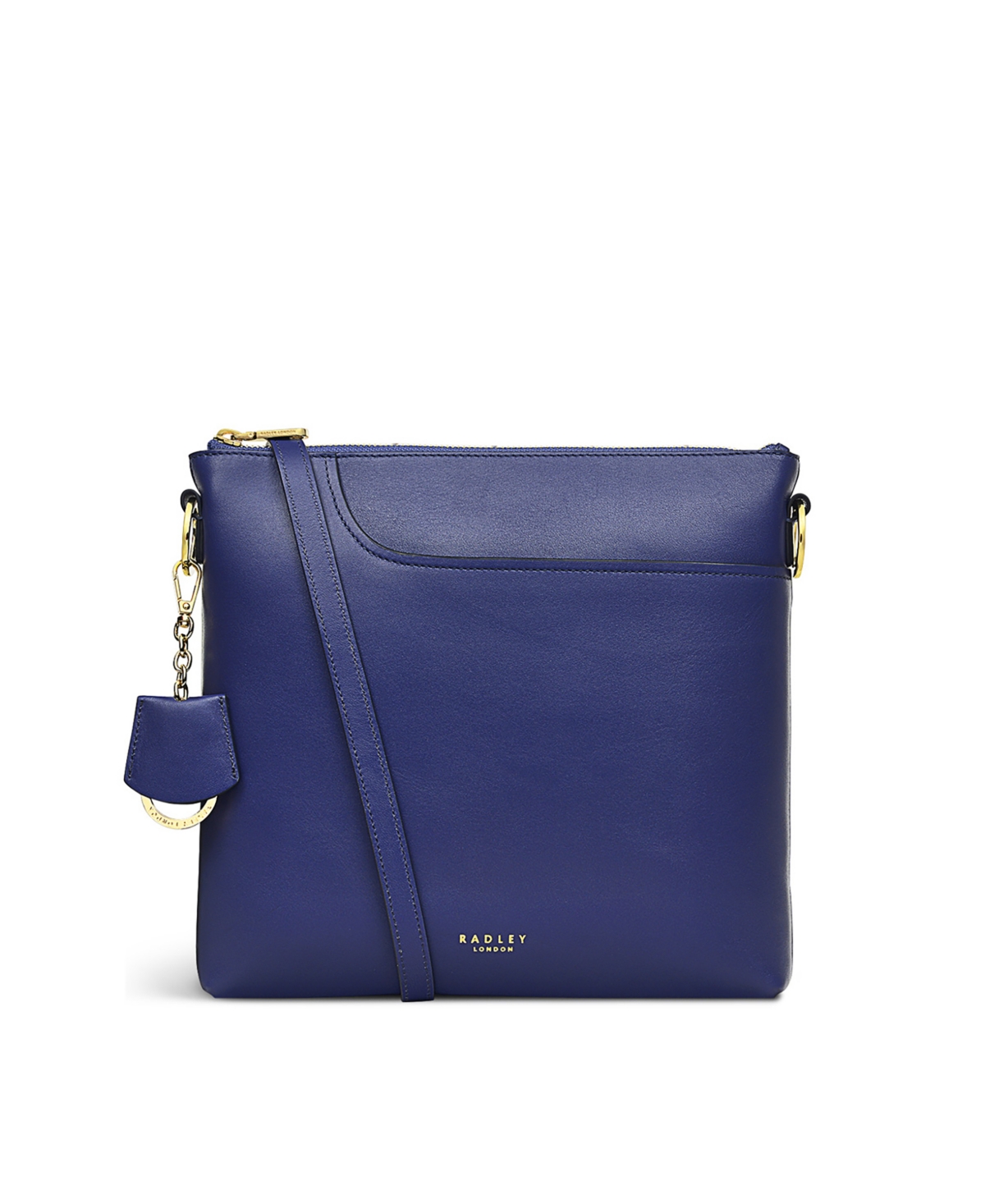 Radley London Women's Pockets 2.0 Medium Leather Ziptop Crossbody Bag In Lazuli