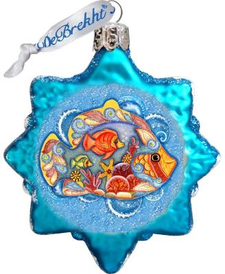 Under the Sea Mercury Holiday Ornaments, Set of 3