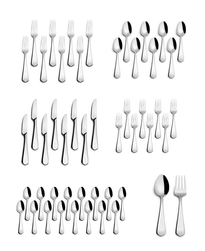 Kitchinox Penthouse 50 Piece Flatware Set, Service for 8 Macy's