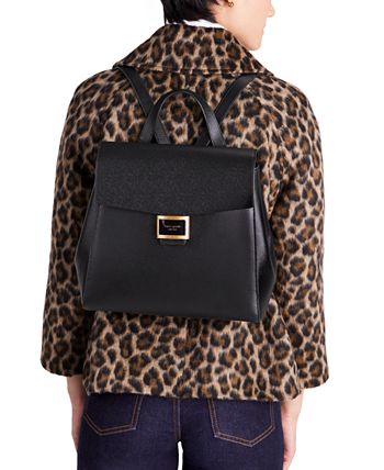 kate spade new york Katy Textured Leather Medium Flap Backpack & Reviews -  Handbags & Accessories - Macy's