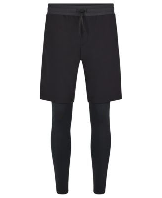 Hugo Boss Men's Slim-Fit Running Leggings - Macy's