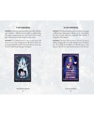 Disney Villains Tarot Deck and Guidebook Movie Tarot Deck Pop Culture Tarot by Minerva Siegel