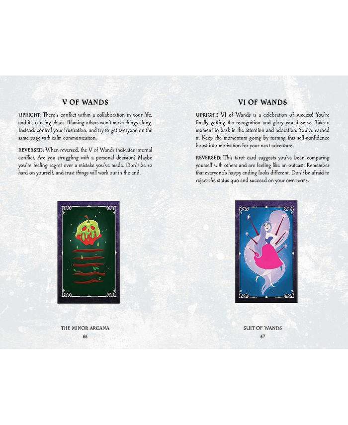 Barnes & Noble Disney Villains Tarot Deck and Guidebook Movie Tarot