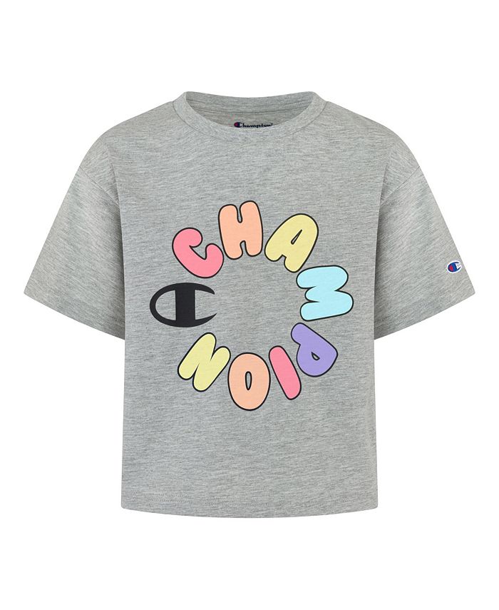 Champion Big Girls Big Bubble Circle Graphic Boxy T shirt Macy s