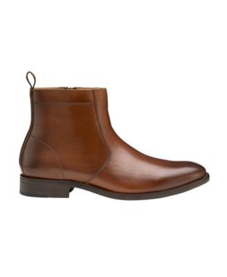 long flat leather boots