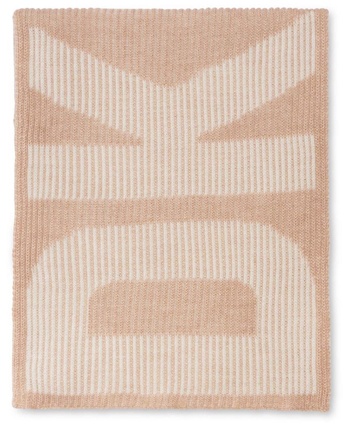 DKNY Women's Ribbed Logo Scarf Macy's