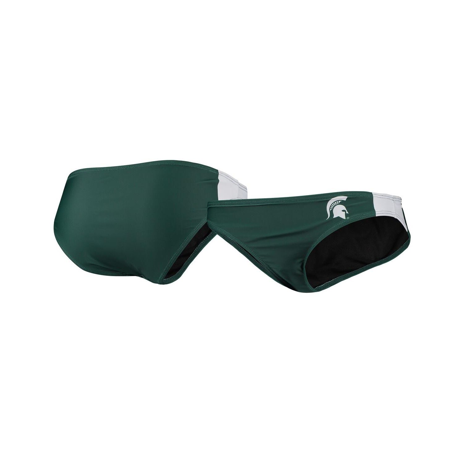 Women's Green Michigan State Spartans Wordmark Bikini Bottom