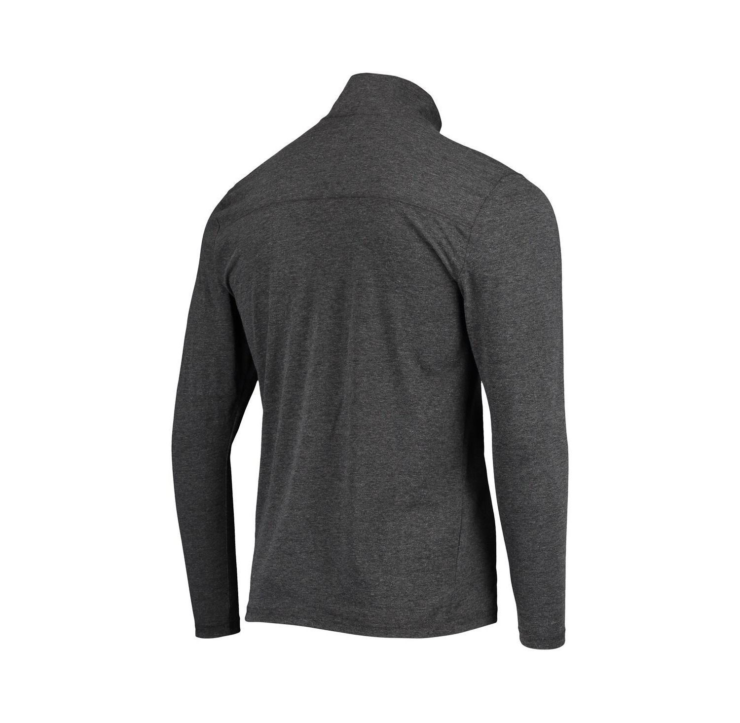 Men's Heathered Black Texas A&M Aggies 12th Man Centennial Field Day Quarter-Zip Jacket