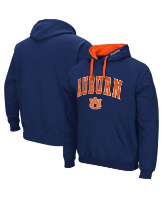 Men's Navy Auburn Tigers Big and Tall Arch & Logo 2.0 Pullover Hoodie