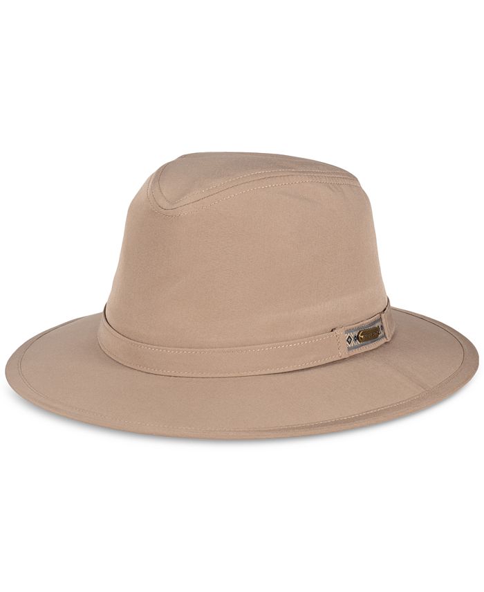 STETSON Dorfman Pacific Men's Brushed Packable Safari Hat With Adjustable  Chin Cord - Macy's