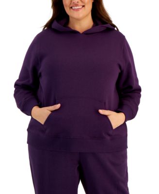 macys plus size hoodies