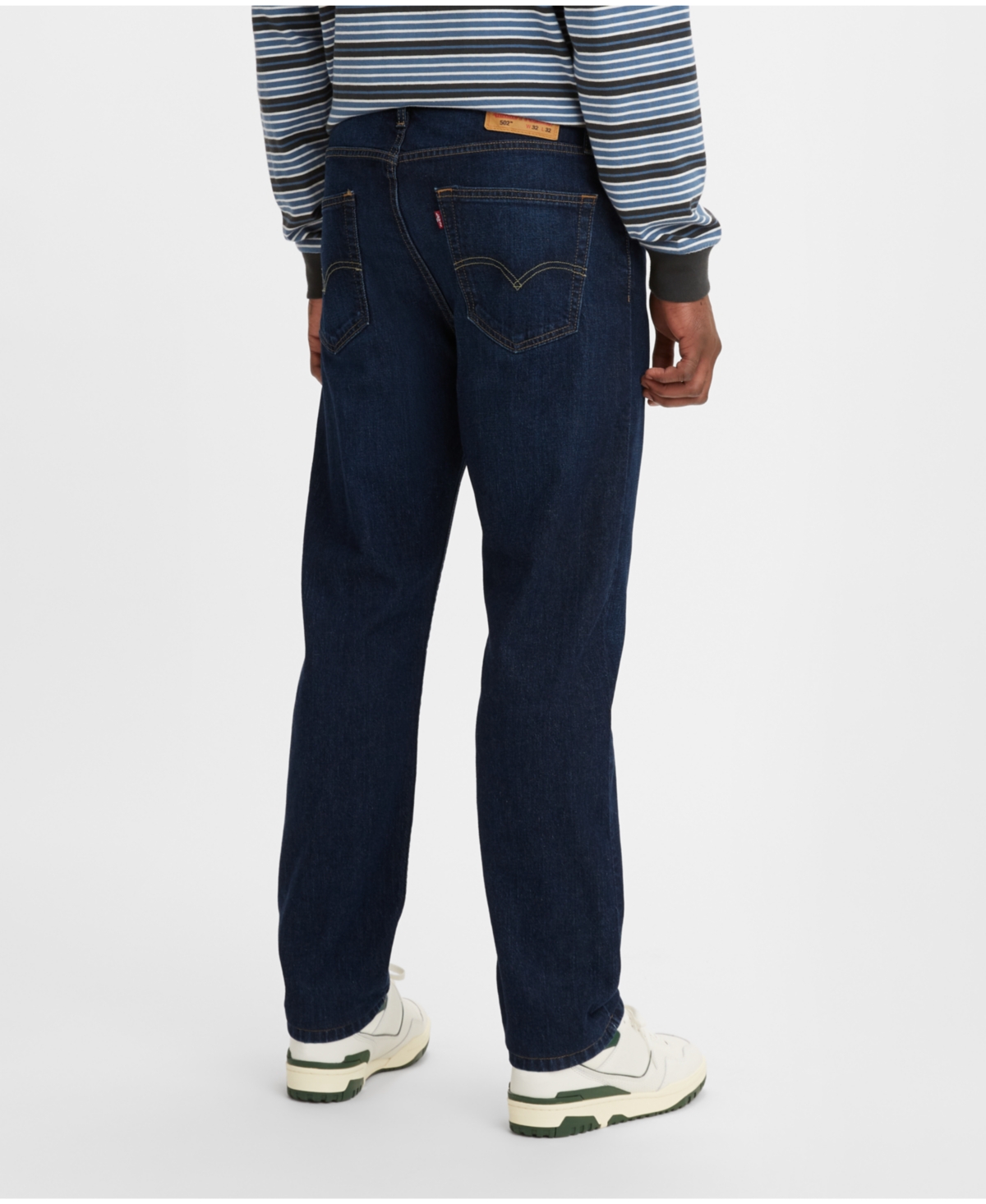 Levi's Men's 502 Regular Taper Stretch Eco Ease Jeans - On and Off