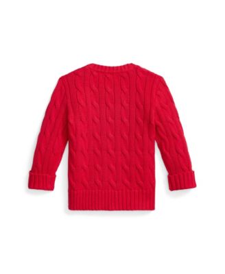Baby Boys Cable Knit Long Sleeves Sweater