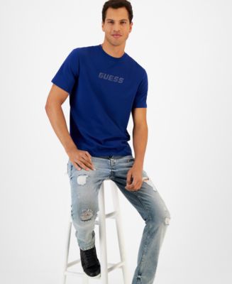 GUESS Men's Lake Logo Graphic Crewneck Short-Sleeve T-Shirt - Macy's