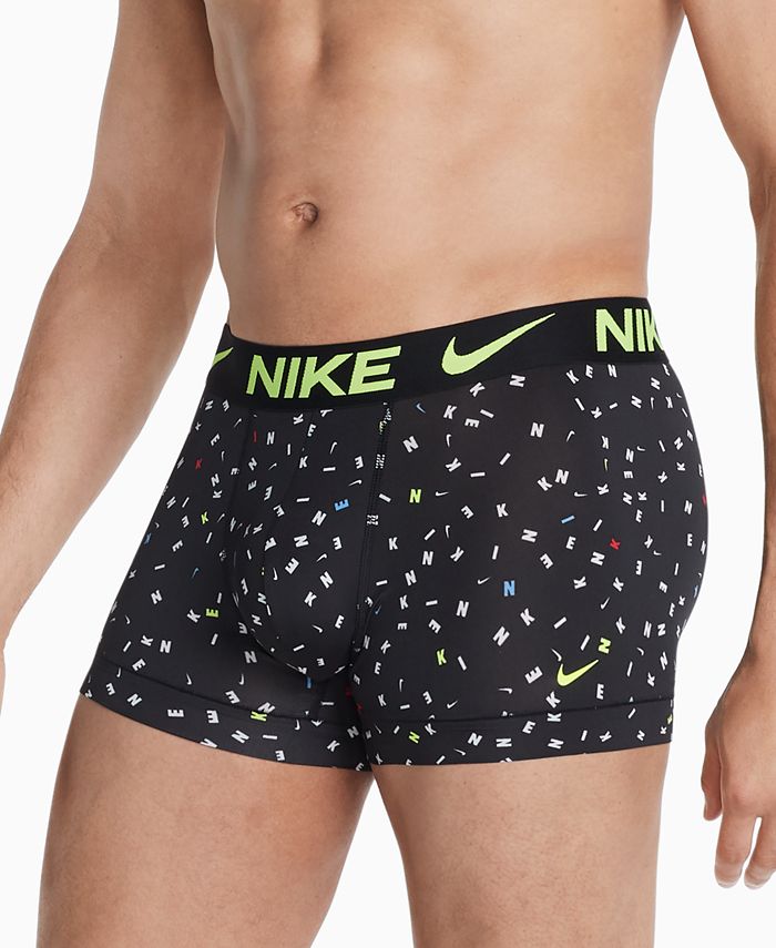 Nike Men's 3-Pk. Dri-FIT Essential Micro Trunk Boxers & Reviews ...