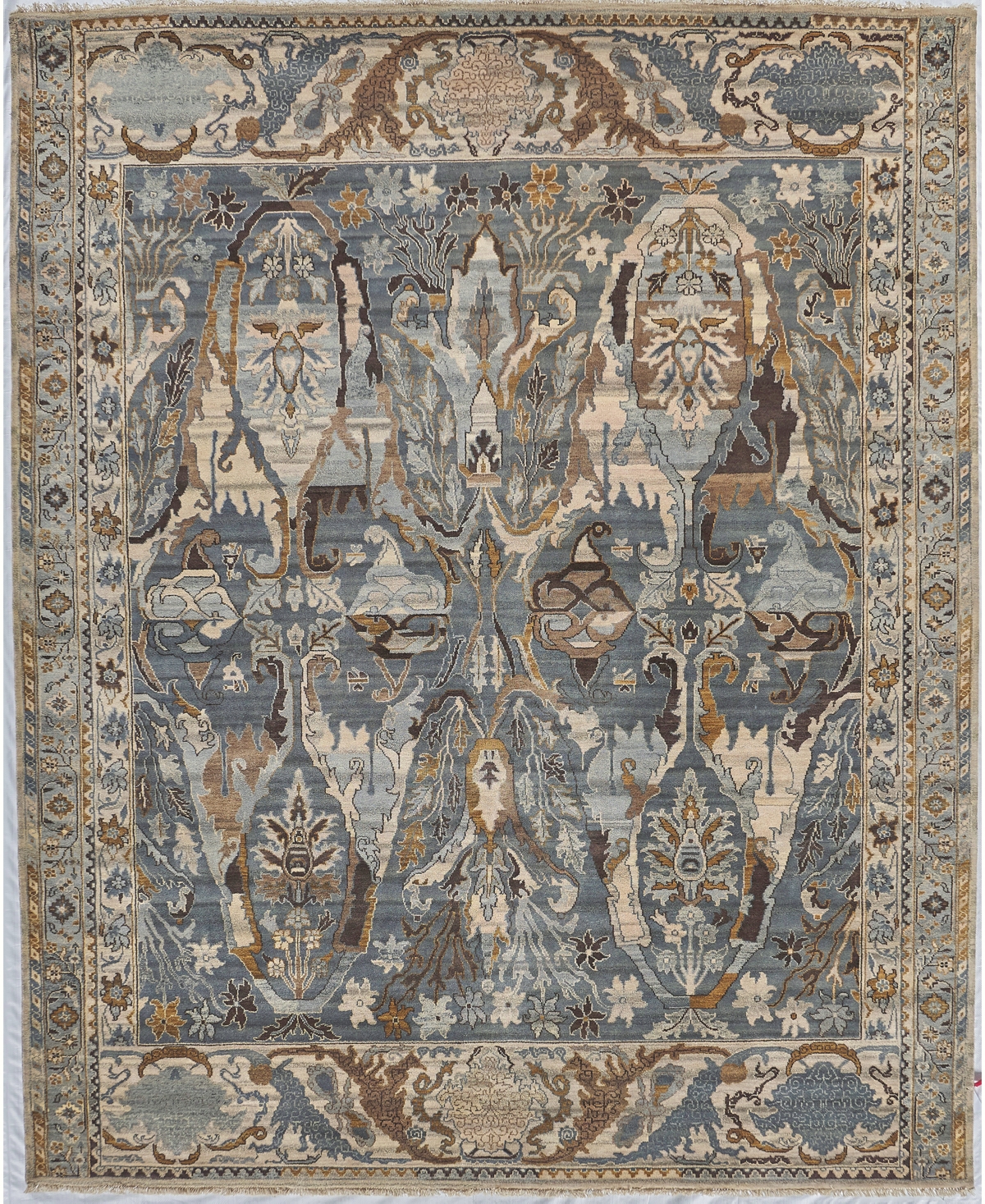 Exquisite Rugs Jurassic Er3799 6' X 9' Area Rug In Gray