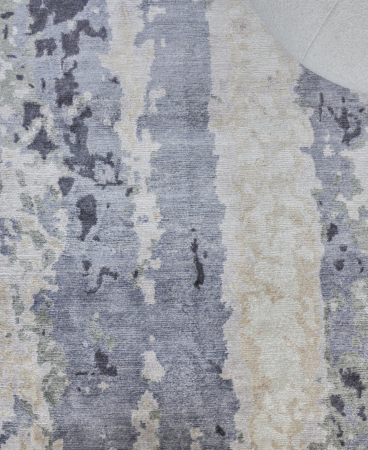 Exquisite Rugs Viscose From Bamboo Silk Er3337 8' X 10' Area Rug In Multi