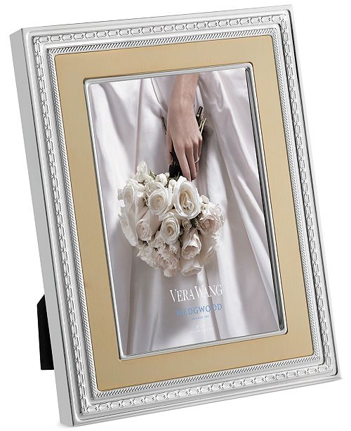 Vera Wang Wedgwood With Love Gold 8"x 10" Frame Picture Frames Macy's