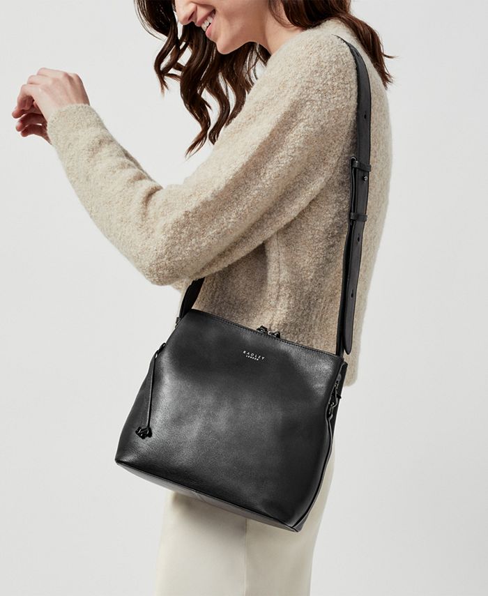 Radley London Dukes Place Medium Pebble Leather Compartment Crossbody & Reviews Handbags