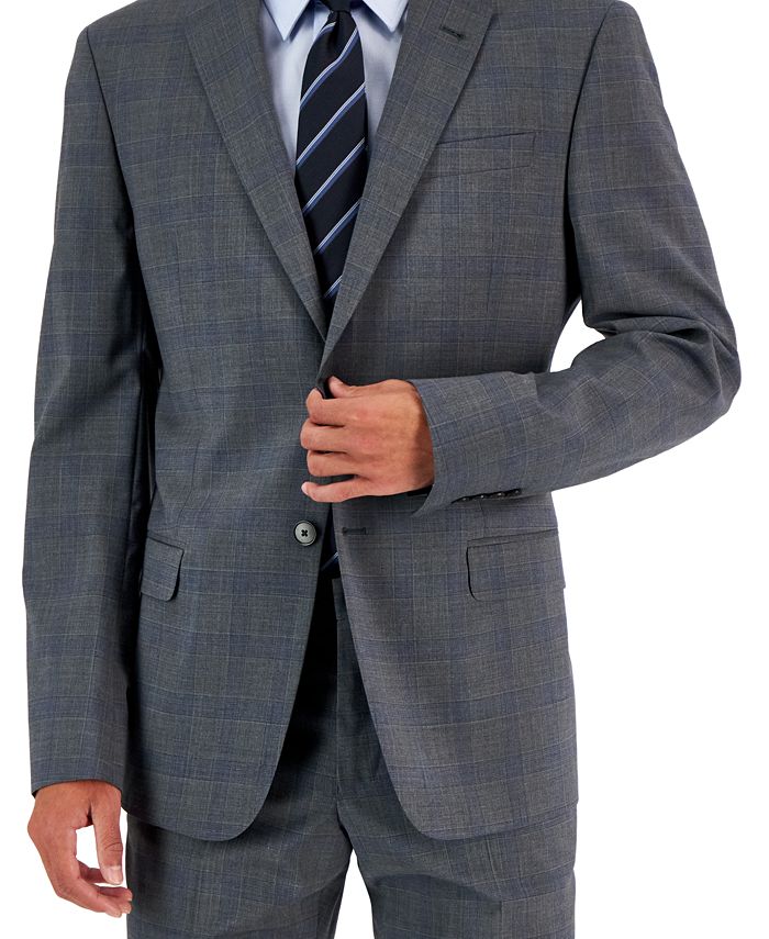 AX Armani Exchange Men's Wool Suit Separate Jacket & Reviews Suits
