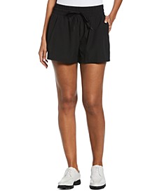 Women's Essential Woven Pull-On Tennis Shorts