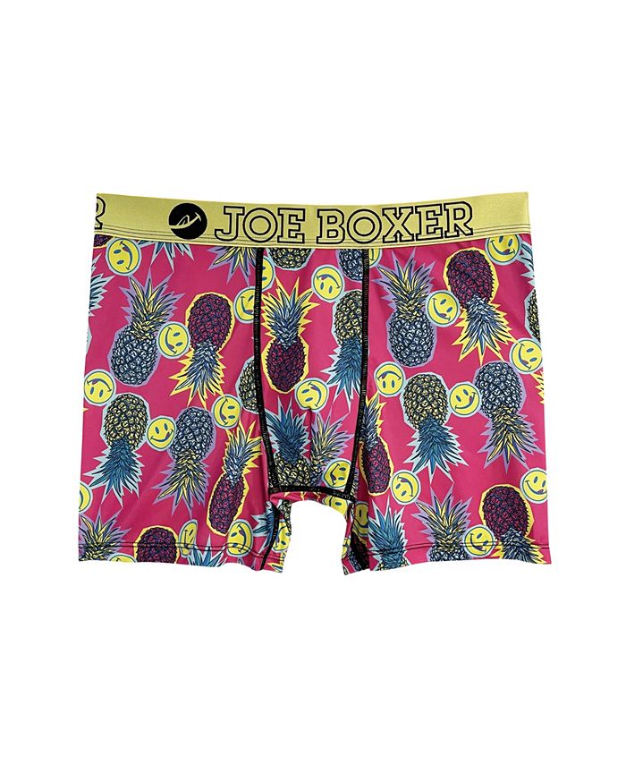 Joe Boxer Men's Pineapple Fun Performance Boxer Brief Macy's