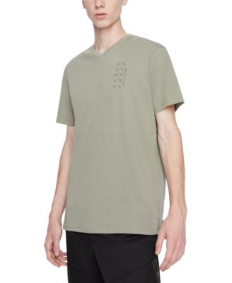 A|X Armani Exchange - Men's Logo Graphic V-Neck T-Shirt