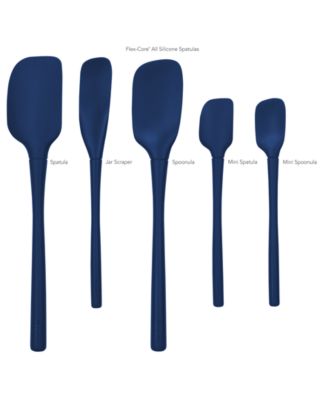 5-Pc. Flex-Core All-Silicone Kitchen Spatula Set