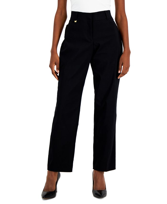 Alfani Plus & Petite Plus Size Slim Tummy-Control Pants, Created for Macy's  - Macy's