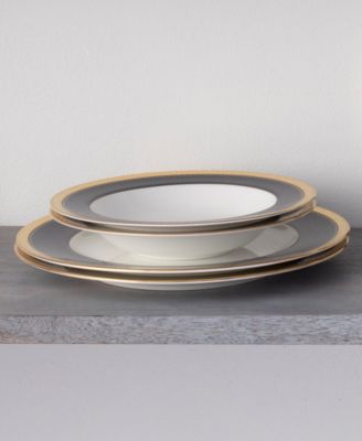 Odessa Cobalt Gold Set of 4 Soup Bowls, 8.50", 12 oz.