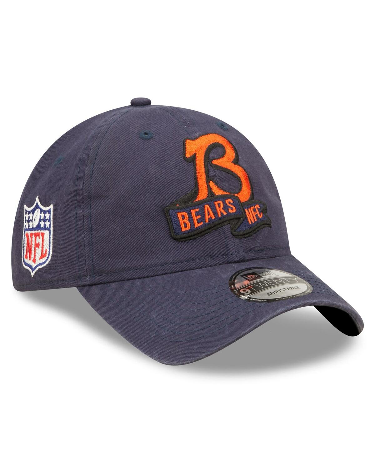 Shop New Era Big Boys  Navy Chicago Bears 2022 Sideline Adjustable 9twenty Hat