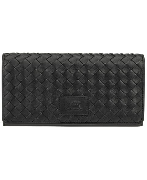 Mancini Basket Weave Collection RFID Secure Trifold Wallet
