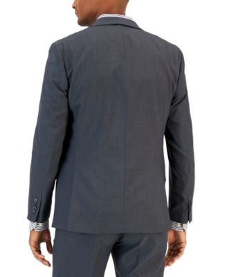 van heusen men's flex plain slim fit suits