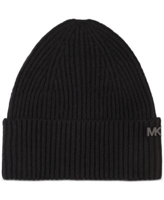 Michael Kors Men's Fisherman Ribbed-Cuff Beanie - Macy's