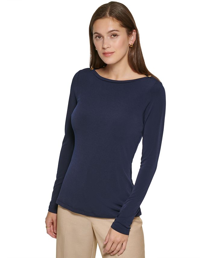 dkny long sleeve top