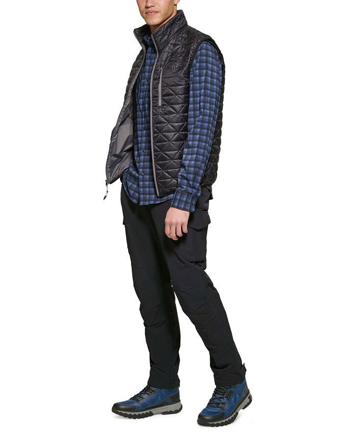 BASS OUTDOOR Men's Delta Diamond Quilted Packable Puffer Vest Macy's